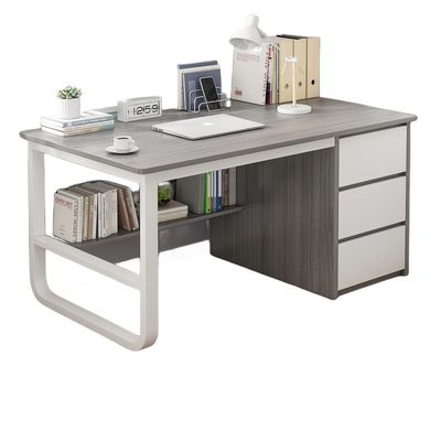 Modern Simple Office Desk with Drawer Customized Colours and Surface Material 다른 것 들