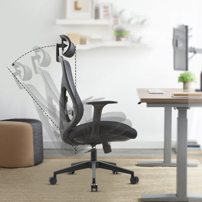 현대적이고 기능적인 오피스 공간용 보우 메시 Ergonomic 의자 컴퓨터 의자