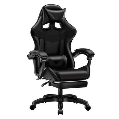 ISO9001 / ISO14001 인증 블랙 게임 의자 BIFMA 통과 60mm PU 나일론 캐스터