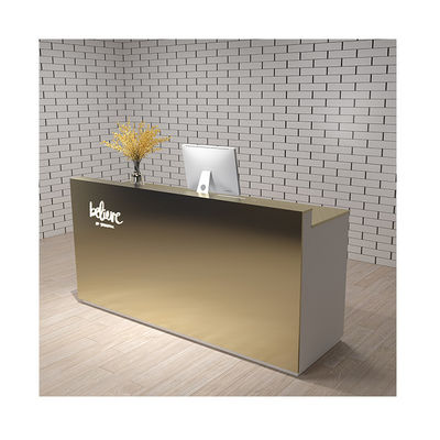 OEM 리셉션 테이블 E1 MDF/MFC 멜라민 보드