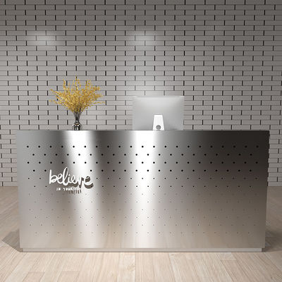 OEM 리셉션 테이블 E1 MDF/MFC 멜라민 보드