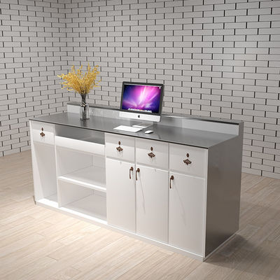 OEM 리셉션 테이블 E1 MDF/MFC 멜라민 보드