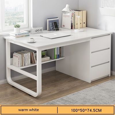 Modern Simple Office Desk with Drawer Customized Colours and Surface Material 다른 것 들