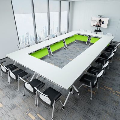 현대 디자인 복제 교육 테이블과 의자 조합 다기능 사무실