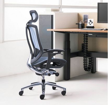알루미늄 프레임과 편안한 좌석과 함께 메시 백 인 Ergonomic 사무실 의자