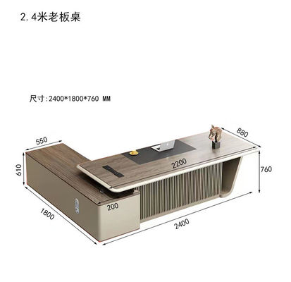 맞춤형 색상 현대 목재 홈 오피스 컴퓨터 책상 맞춤형 드로거